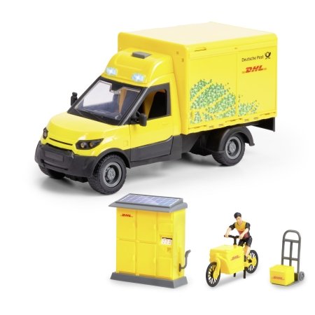 DICKIE TOYS DHL siuntų pristatymo rinkinys, 203747020 