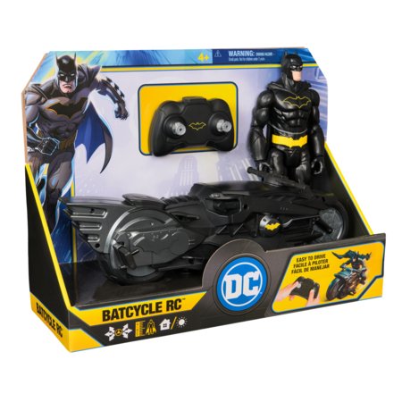 BATMAN RC transporto priemonė su figūrėle Batcycle, 6072896 