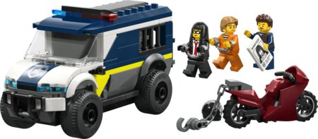 60479 LEGO® City policijos kalinių gabenimo furgonas 