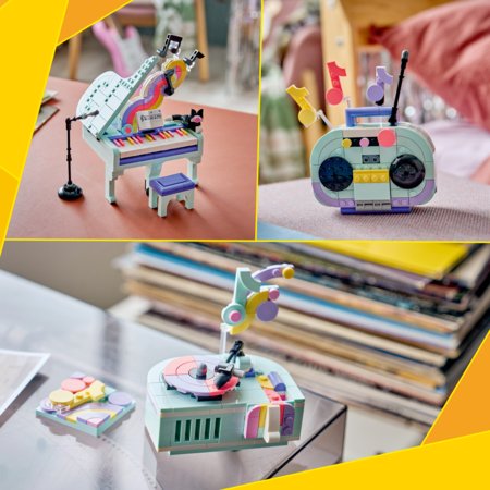 31392 LEGO® Creator Muzikos tematikos dekoras: pianinas su kate 