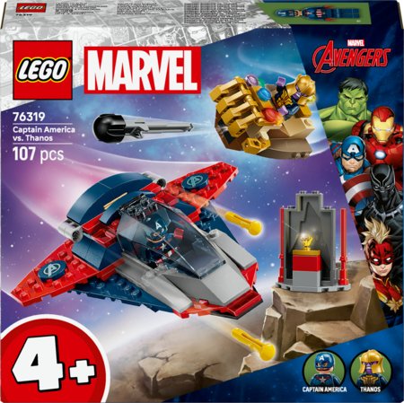 76319 LEGO® Super Heroes Marvel Kapitonas Amerika prieš Tanosą 