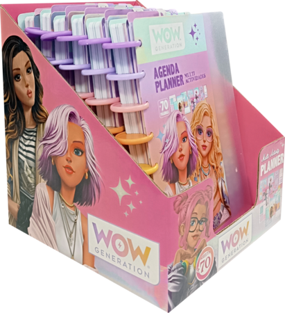 WOW GENERATION užrašų knygutė Multi Activity Planner, WOW00083E 