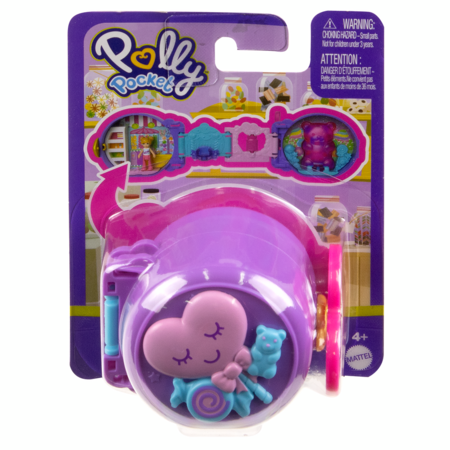 POLLY POCKET On The Go Fun mini pramogų rinkinys asort., HRD73 
