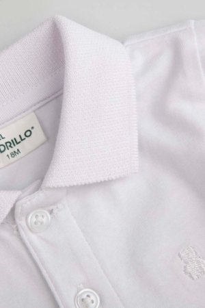 COCCODRILLO smėlinukas ilgomis rankovėmis, baltas, dydis 