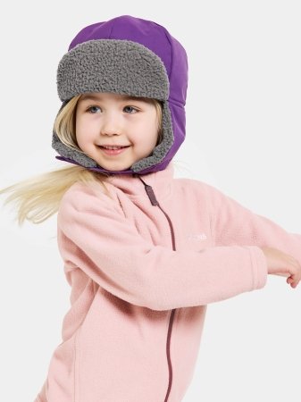 DIDRIKSONS kepurė BIGGLES 6, violetinė, 505028-I12, 56 dydis 