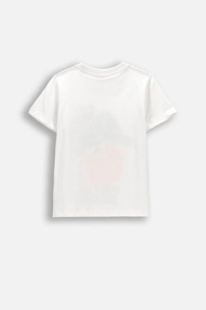 COCCODRILLO marškinėliai trumpomis rankovėmis, balti, WC6143201RBK-001-104, 104 cm 