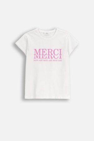 COCCODRILLO marškinėliai trumpomis rankovėmis, balti, WC6143212VGA-001-152, 152 cm 