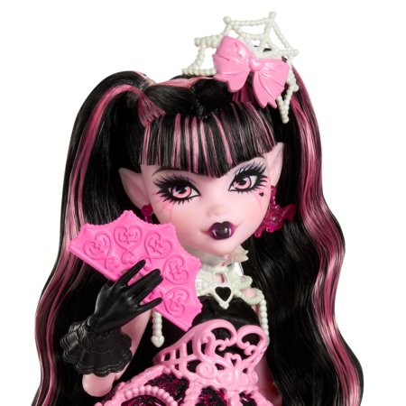 MONSTER HIGH Sweet Birthday lėlė – Drakulaura, JBG74 