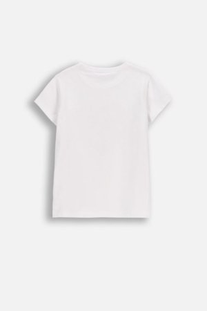 COCCODRILLO marškinėliai trumpomis rankovėmis, balti, cm 