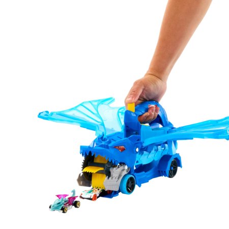 HOT WHEELS City transporteris – Dvigubas drakonas, JBM72 