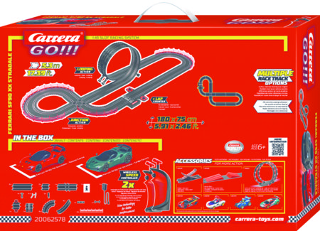 CARRERA GO racing set FERRARI SF90, 20062578 