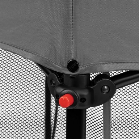 LIONELO žaidimų maniežas ROEL PLUS, 65x85 cm., Grey multicolor 