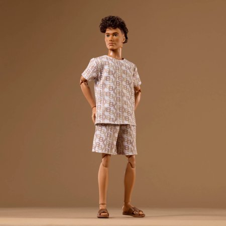 BARBIE Basics No10 lėlė Kenas rudais plaukais, JJX29 