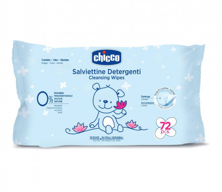 CHICCO servetėlės valančios 72vnt 00002738200000