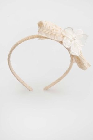 COCCODRILLO plaukų segtukas PETIT BIJOU, kreminis, WC5311913PBJ-003-000, one size cm 