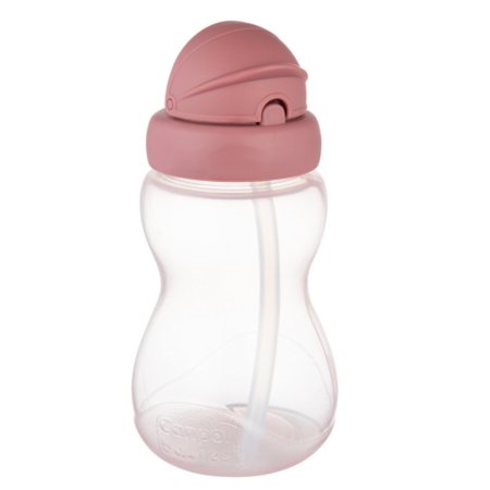 CANPOL BABIES gertuvė su šiaudeliu, 12 mėn.+, 270 ml., Pink, 56/109_pin2 