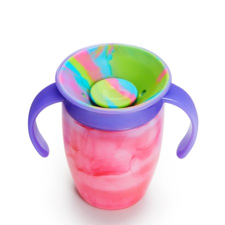 MUNCHKIN neišsiliejanti gertuvė, Miracle Tie Dye, Mixed Case, Tropical, 6 mėn.+, 207 ml, assort., 90317 