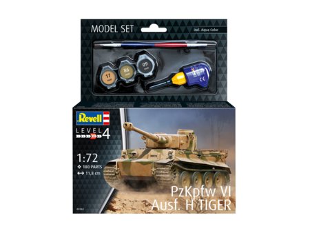 REVELL modelis PzKpfw VI Ausf. H Tiger, 63262 