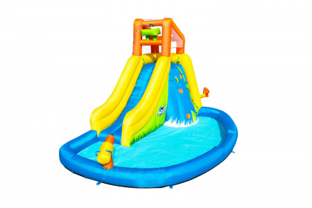 BESTWAY pripučiamas žaidimų centras Mount Splashmore Mega WaterPark, 53345 53345