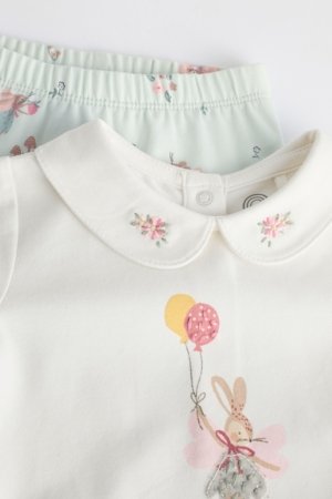 NEXT marškinėliai ilgomis rankovėmis ir tamprės, Q95422 56-62 