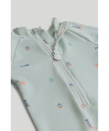 MOTHERCARE maudymosi kombinezonas ir kepurė, AX27301, 86 cm 