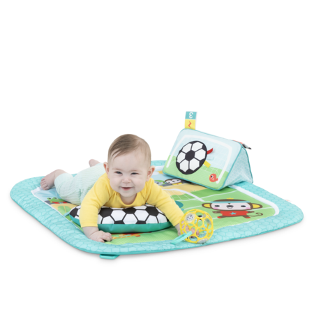 BRIGHT STARTS žaidimų kilimėlis Grip & Kick Activity Gym, 17165 