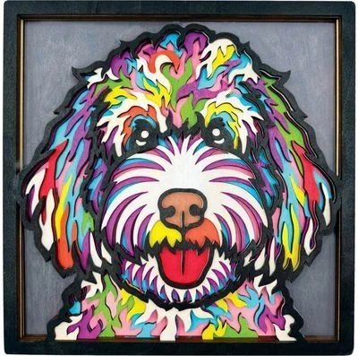 SPLAT PLANET 3D medinis kūrybinis rinkinys Doodle Dog, SP48189 