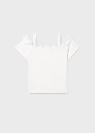 MAYORAL marškinėliai trumpomis rankovėmis, natural, 6.003-95, 140 cm 