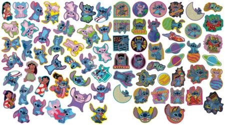 TOTUM DISNEY STITCH lipdukų rinkinys, TT700504 