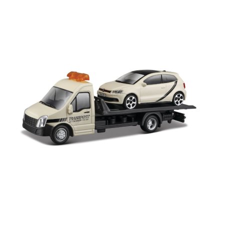 BBURAGO 1/43 Street Fire vilkikas Flatbed Transport, asort., 18-31400 18-31400