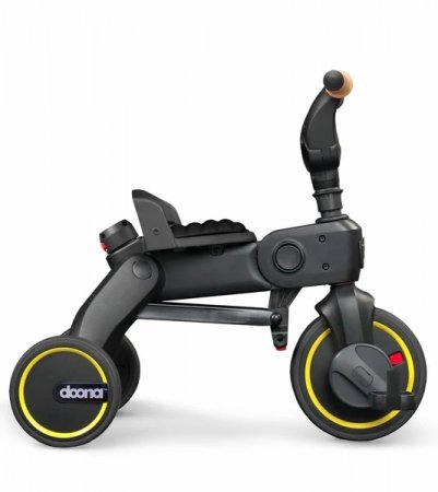 DOONA triratukas Liki Trike S5 - Nitro Black SP550-99-033-015