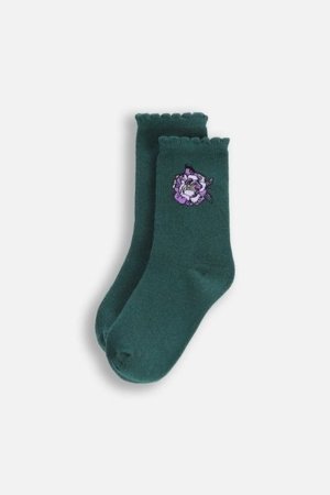COCCODRILLO kojinės SOCKS GIRL, žalios, cm 