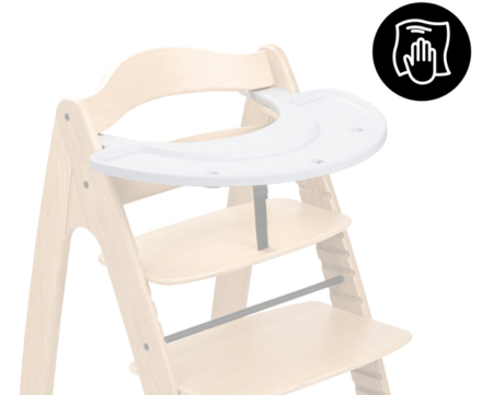 HAUCK padėkliukas maitinimo kėdutei ARKETA PLAY TRAY, White, 808072 
