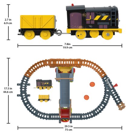 THOMAS AND FRIENDS rinkinys dyzelio keltuvas, JBW20 