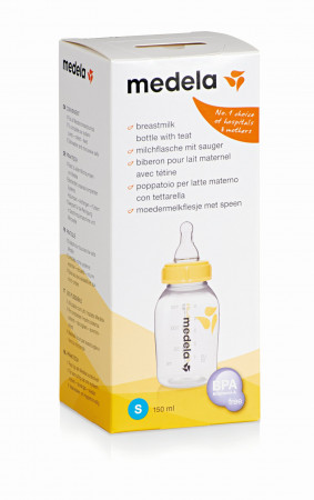 MEDELA pieno buteliukas su žinduku, 150 ml, 200.2271 200.2271