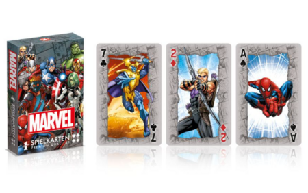 Waddingtons žaidimo kortos Marvel Universe, 24419 