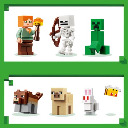 21593 LEGO® Minecraft® Pirmosios nakties nuotykis 