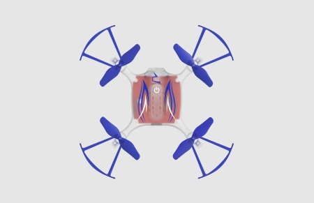 REVOLT RC kaskadinis dronas Night Hawk Mini, X20T 