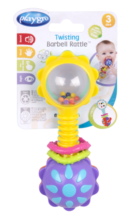 PLAYGRO barškutis Twisting Barbell, 4088758 
