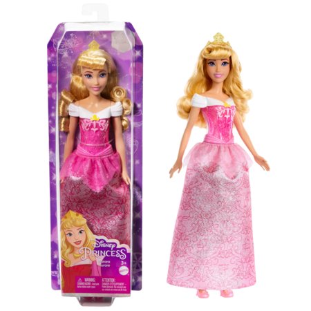 DISNEY PRINCESS lėlė Aurora, HLW09 HLW09