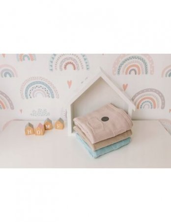 YOONCO pledas bamboo BIRDS, Mint, 90x90 cm, Y7117 Y7117