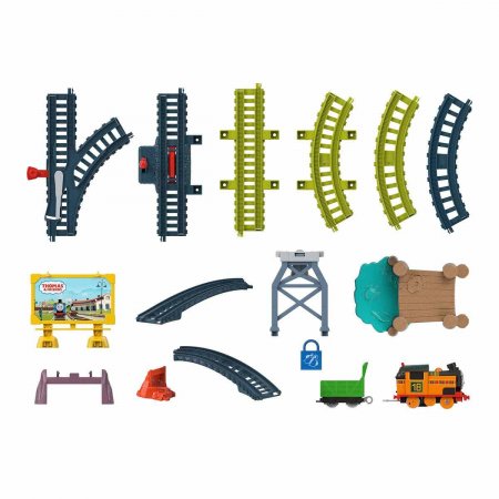 THOMAS & FRIENDS trasos rinkinys su motorizuotu garvežiuku, HGY78 HGY78