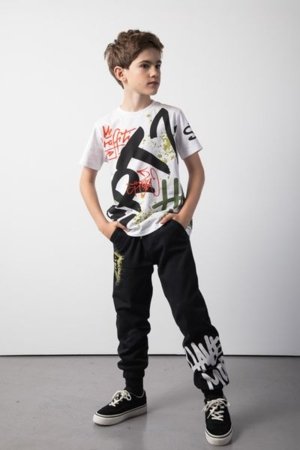 COCCODRILLO kelnės SPORTS BOY JUNIOR, juodos, ZC5120202SBJ-021-134, 134 cm 
