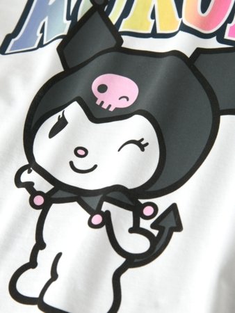 NAME IT HELLO KITTY marškinėliai trumpomis rankovėmis, 13254173-F4F5F0, 