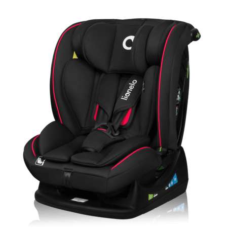 LIONELO automobilinė kėdutė AART I-SIZE, Black carbon red,  40-150 cm., LO-AART I-SIZE 