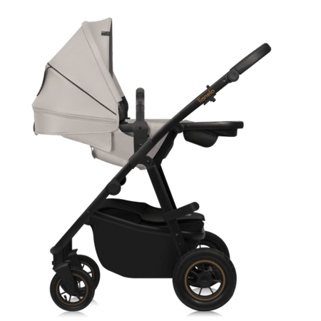 LIONELO universalus vežimėlis AMBER PLUS 2in1, Beige sand, LO-AMBER PLUS 