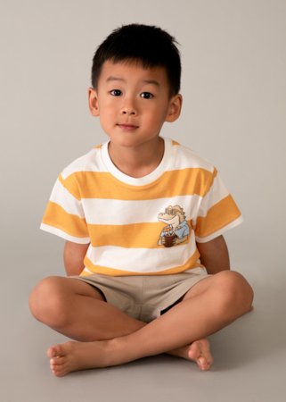 MAYORAL marškinėliai trumpomis rankovėmis ir šortai, peach, 3.602-23, 104  cm 