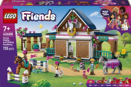 42688 LEGO® Friends Arklidė ir jojimo akademija 