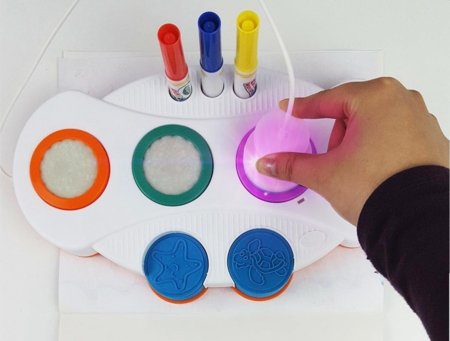 CRAYOLA šviečiančių atspaudų rinkinys, 75-0275 
