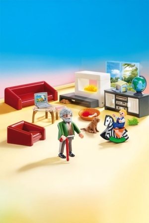 PLAYMOBIL DOLL ACTION Patogi svetainė, 70207 70207